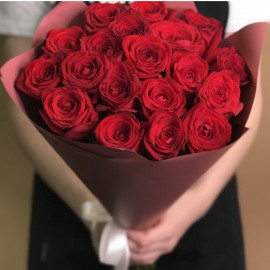 Red roses 60 cm (select number of flowers)