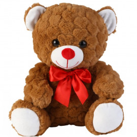 Teddy with bow 30 cm (only in Riga)