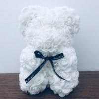 3D rožu lācis WHITE 